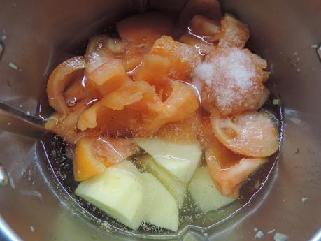Crema de tomate en thermomix.