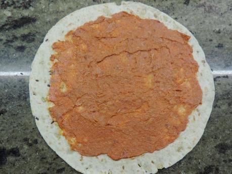 Wraps de sobrasada y quesitos.