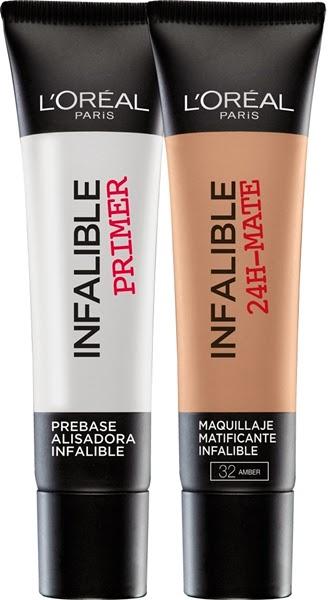 Probamos la base Infalible Mate 24 horas de L´Oréal