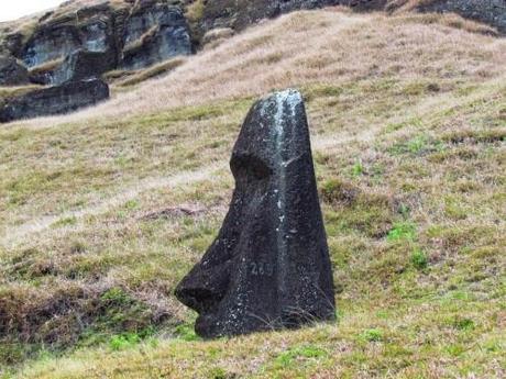 Volcán Ranu Raraku. Rapa Nui