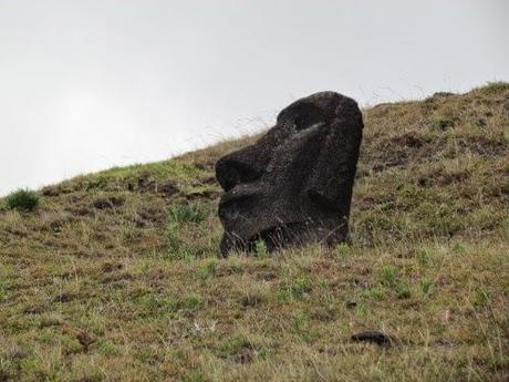 Volcán Ranu Raraku. Rapa Nui