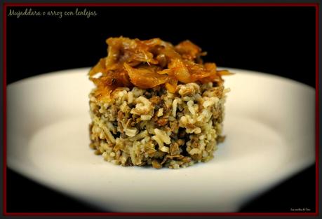 Mujaddara o arroz con lentejas tererecetas 03