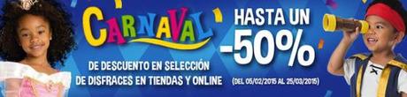 descuento disfraces carnaval disney store