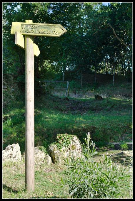 Paseo de los Enamorados Cervo Galicia