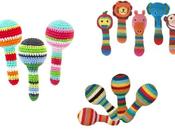 Maracas ganchillo para bebés