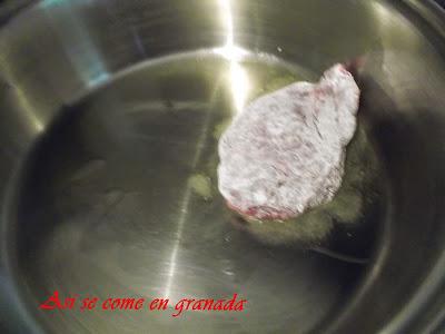 Barquitas de carrilleras a la reduccion de Pedro Ximenez