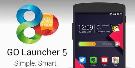 GO Launcher EX- Prime Themes Free,Fast v1.0 construir 10.000