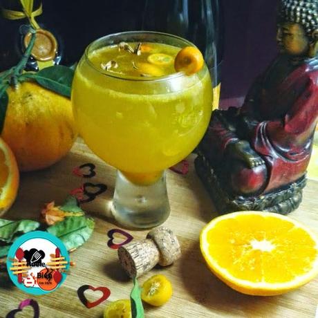 Cóctel naranja pasión