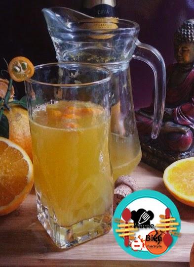 Cóctel naranja pasión