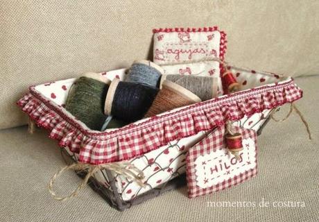 Cestillo para hilos
