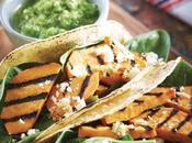 Tacos espinaca camote