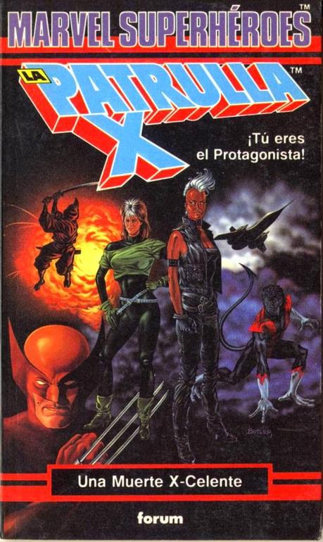 Marvel Super Heroes Adventure Gamebooks.Marvel y TSR hicieron libro-juegos