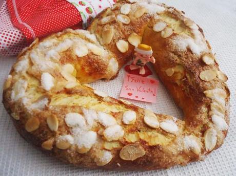 Rosco para San Valentín en forma Corazón Rosco para San Valentín en forma Corazón