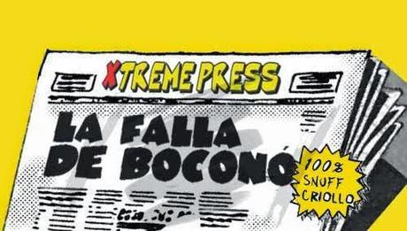 front pages cómic - Falla de Boconó Venezuela