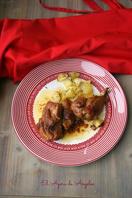 pitu caleya guisado-pollo casero guisado