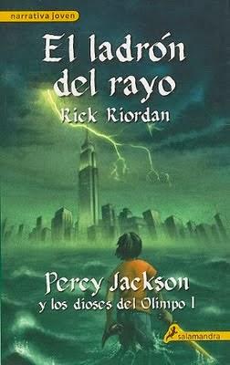 Reseña #12: 'Percy Jackson y los dioses del Olimpo: El ladrón del rayo', Rick Riordan.