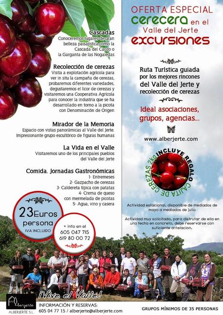 Oferta especial: Excursión a la cerecera del Valle del Jerte