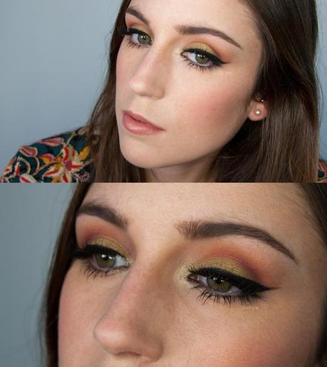 LOOK | Cálido en verde y rojizo con NablaCosmetics