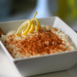 Arroz con leche casero
