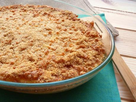 Costrada de calabacín sin gluten