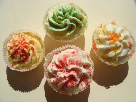 Bombas de Baño Cupcakes de SP Corazón