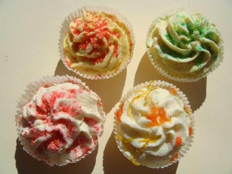 Bombas de Baño Cupcakes de SP Corazón