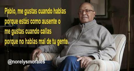 Pablo Milanés: me gustas cuando hablas porque estás como ausente