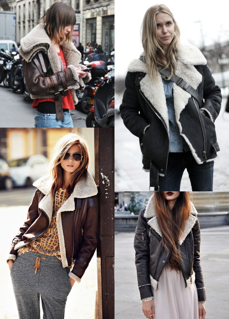 aviator jacket streetstyle aviator jacket streetstyle