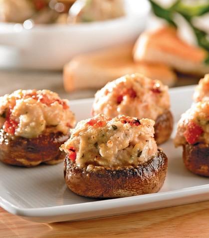 Champiñones rellenos