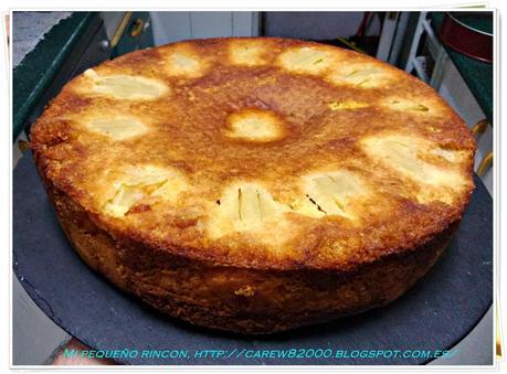 Bizcocho con manzana