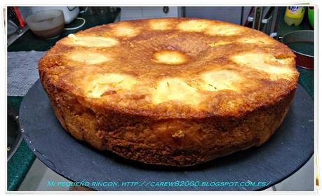 Bizcocho con manzana