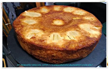 Bizcocho con manzana