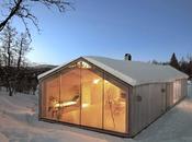 Refugio vivienda nieve