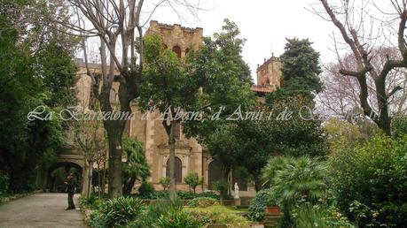 ELS JARDINS DE JULIO MUÑOZ RAMONET, C/ MUNTANER 290-282, EN LA BARCELONA D' ABANS, D' AVUI I DE SEMPRE...15-02-2015...!!!