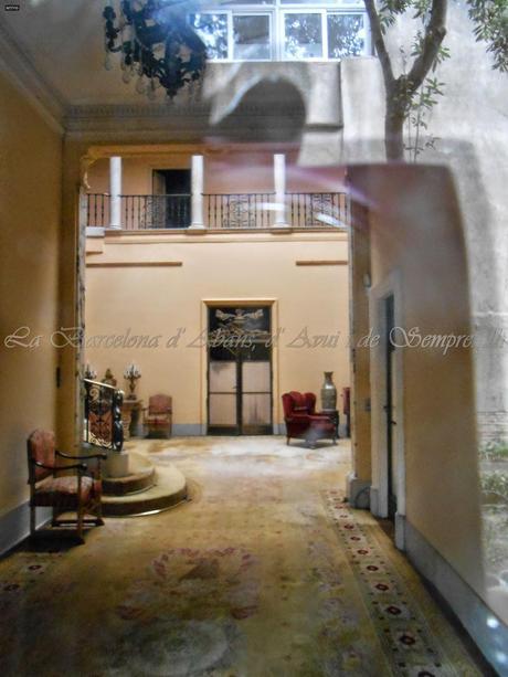 ELS JARDINS DE JULIO MUÑOZ RAMONET, C/ MUNTANER 290-282, EN LA BARCELONA D' ABANS, D' AVUI I DE SEMPRE...15-02-2015...!!!