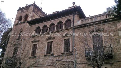 ELS JARDINS DE JULIO MUÑOZ RAMONET, C/ MUNTANER 290-282, EN LA BARCELONA D' ABANS, D' AVUI I DE SEMPRE...15-02-2015...!!!