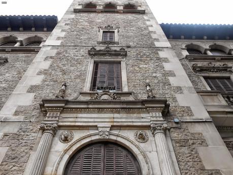 ELS JARDINS DE JULIO MUÑOZ RAMONET, C/ MUNTANER 290-282, EN LA BARCELONA D' ABANS, D' AVUI I DE SEMPRE...15-02-2015...!!!