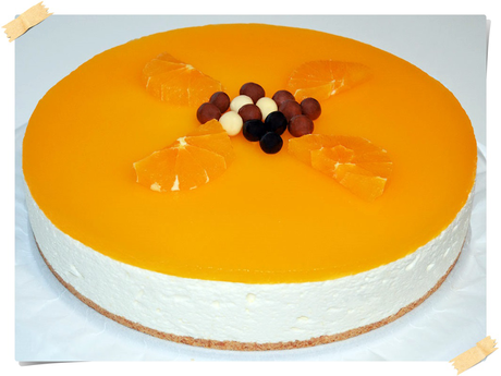 Cheesecake de Naranja