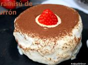 Tiramisú turrón jijona