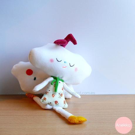nubes de trapo anekka handmade cloud doll anekka handmade