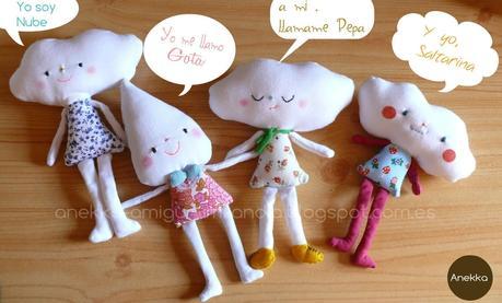 juguetes de trapo toy doll anekka handmade