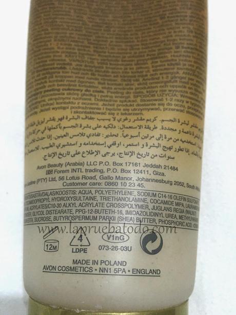 Gama Planet Spa de Manteca de Karité Africano y Trufa de Avon.