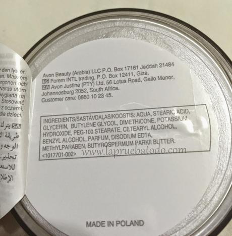 Gama Planet Spa de Manteca de Karité Africano y Trufa de Avon.