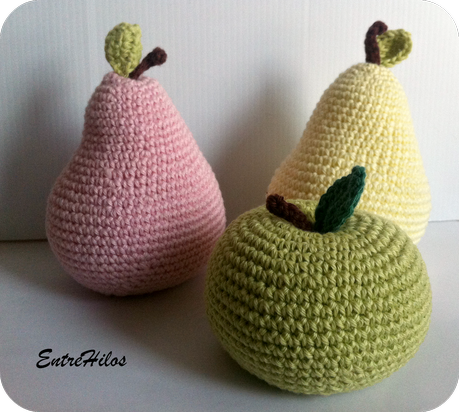 tutorial manzana amigurumi