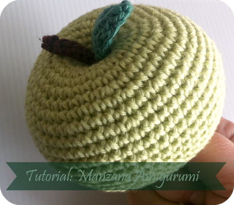 tutorial manzana amigurumi
