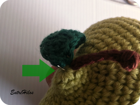 tutorial manzana amigurumi