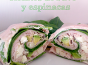 Rollitos pavo espinacas