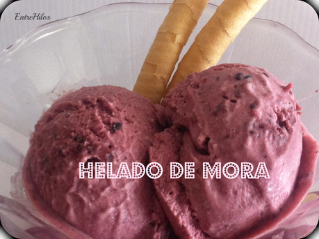 helado de mora