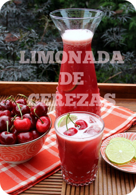 limonada de cerezas