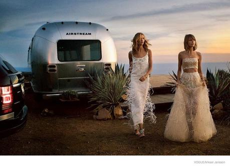 ¡Taylor Swift y Karlie Kloss portada de Vogue!